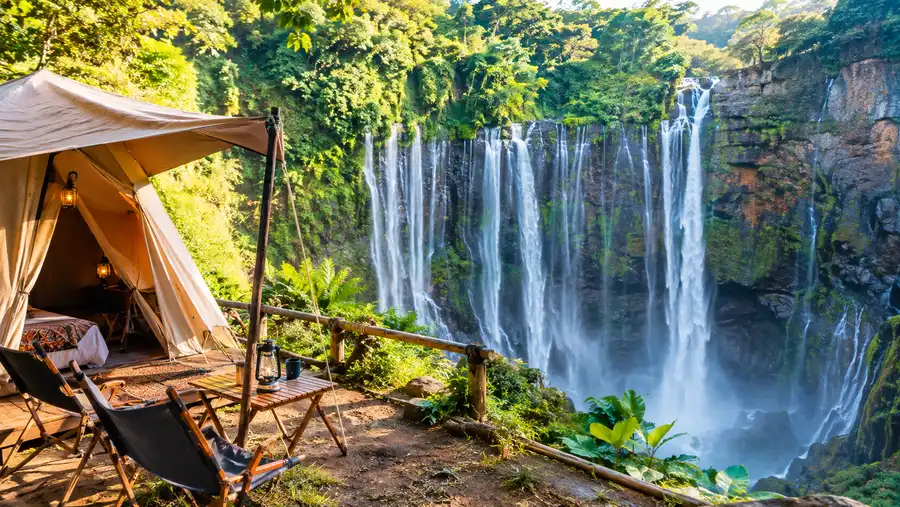 Camping & Glamping at Tumpak Sewu